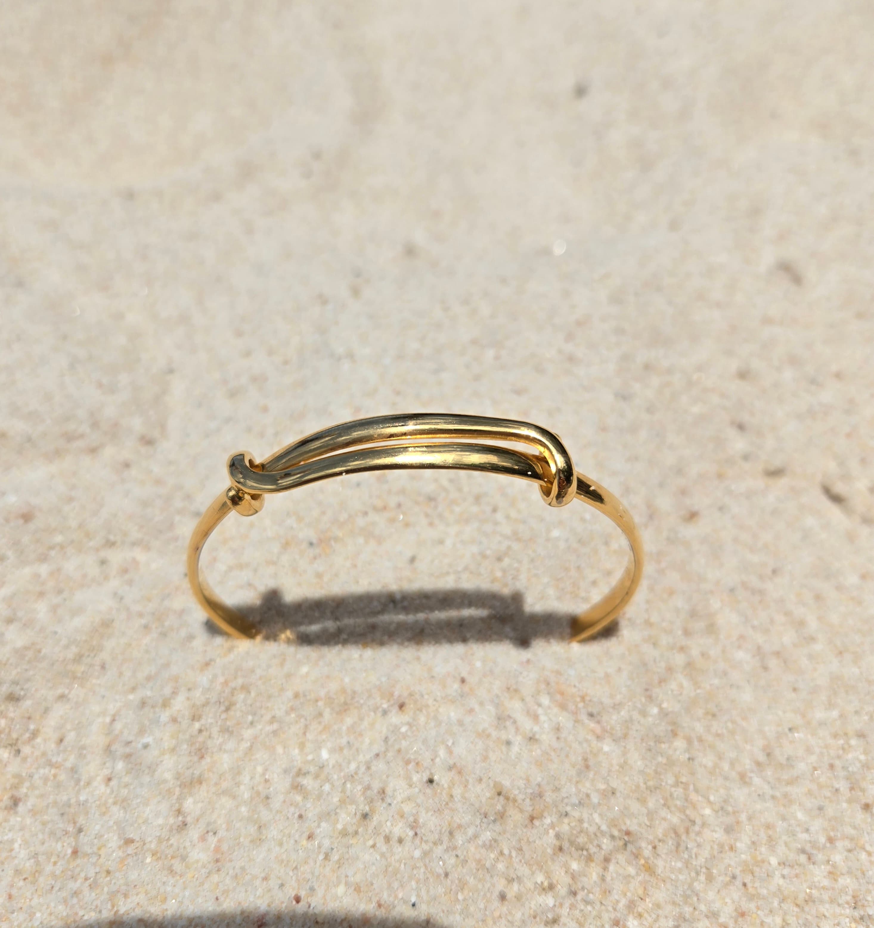 Sơn Bracelet Bold in 18k gold vermeil — Lan Vera